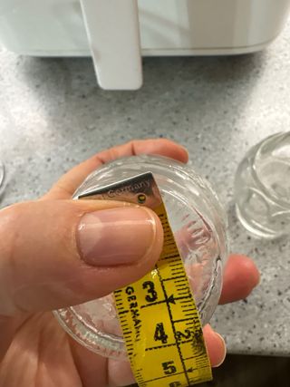 2 Vasetti Vintage Vetro Robusto