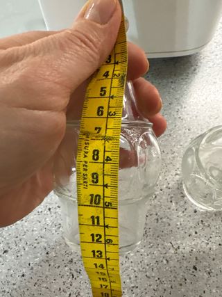 2 Vasetti Vintage Vetro Robusto