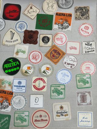 Lote Posavasos Vintage
