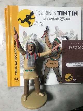 Figuritas Tintín, jefe indio