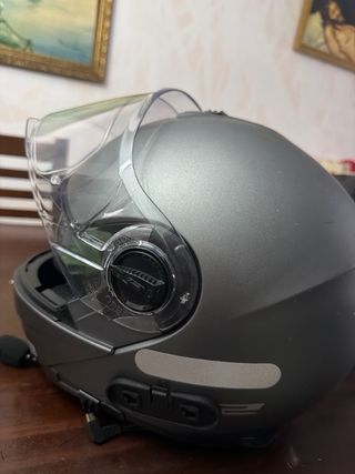 Casco Modular LS2 Strobe Gris Bluetooth