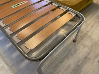 Somier Nido Flex Madera y Metal Camas de 90 cm