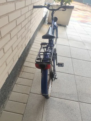Bici Paseo Decathlon 20 Azul