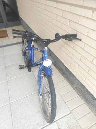 Bici Paseo Decathlon 20 Azul