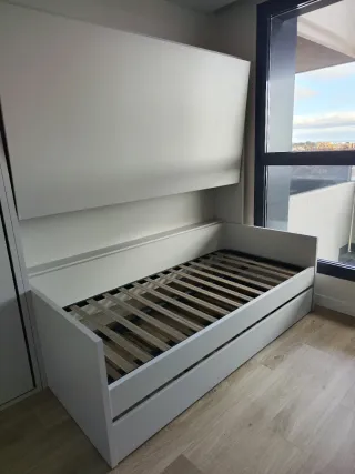 Cama Nido y litera para 2 o 3, y colchones nuevo