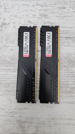 16Gb Memoria RAM DDR4 Kingston Fury 2x8gb 3200Mhz