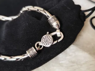 Pulsera vintage budista tibetana, Nepal.