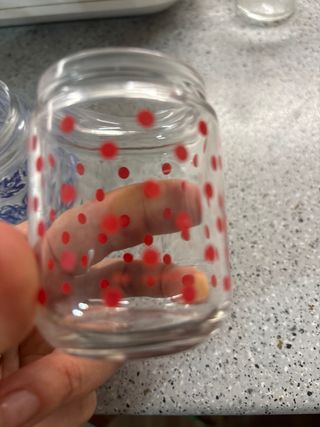 Bellissimi vasetti vintage in vetro