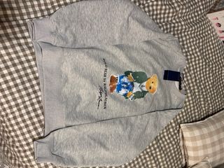 Sudadera Polo Ralph Lauren Oso Gris, talla M