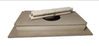 Mesa camilla madera blanca