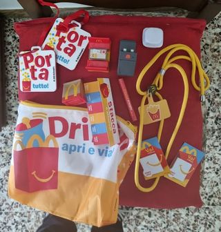 McDonald's Portatutto Driiiinn Apri e Via Kit