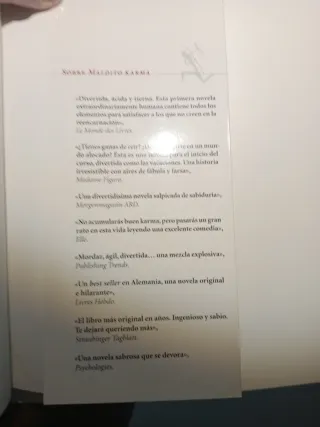 Maldito Karma (Spanish Edition)