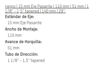 Horquilla Marzocchi Bomber Z2 29 140