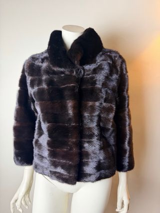 Abrigo visón sintético Nuevo sin etiqueta