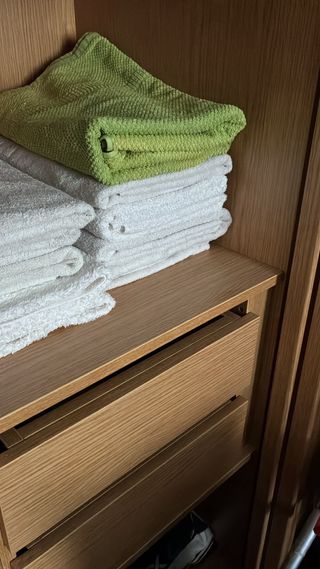 Armario empotrado de madera