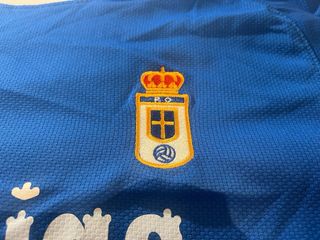 Camiseta Real Oviedo 2008 Playoffs Nike Azul