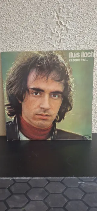 Vinilo Lluís Llach i si canto trist...
