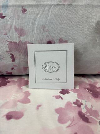 Parure lenzuola matrimoniali puro cotone fiorate