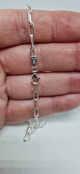 Cadena de 50cm eslabones rectangulares