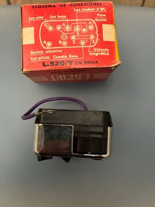 Llave de luces Leonelli L.520/T Bultaco Mercurio