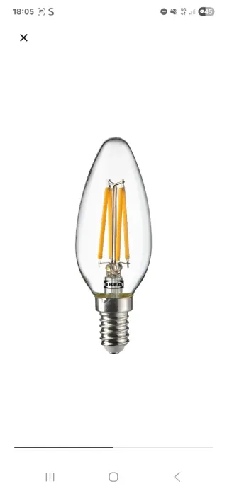 Lámpara de mesa IKEA