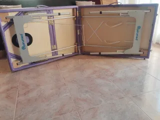 Camilla plegable de aluminio