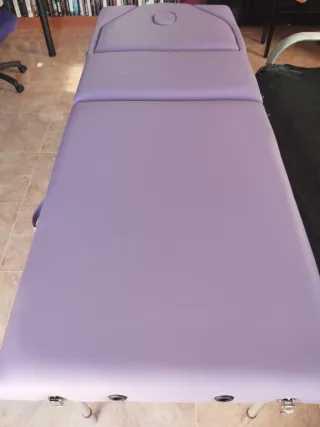 Camilla plegable de aluminio