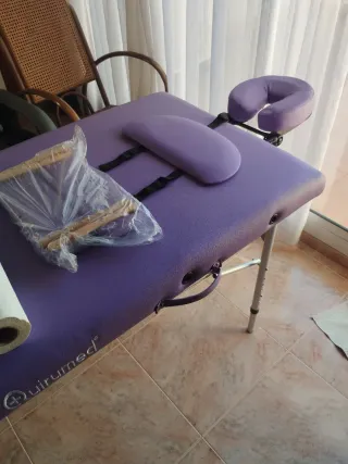 Camilla plegable de aluminio