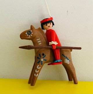 Indio antiguo a caballo Playmobil