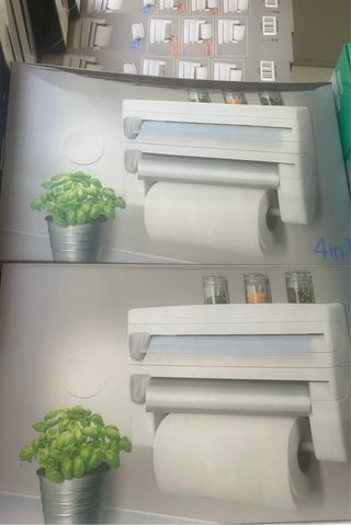 Portarotoli da cucina 3in1