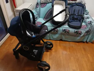 Trio Chicco Navicella + Ovetto + Passeggino
