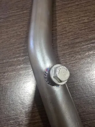 Colector de Escape / Tubo de Enlace Moto - Inox