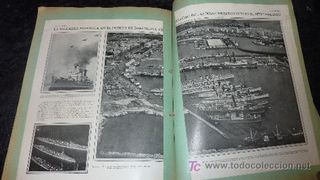 ALBUM 1930 RECORTES PRENSA MARINA GUERRA ESPAÑA