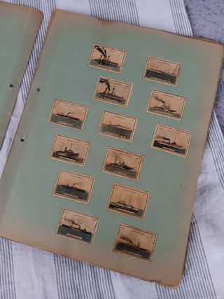 ALBUM 1930 RECORTES PRENSA MARINA GUERRA ESPAÑA