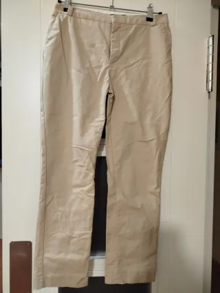 Pantalón Chino Zara Beige