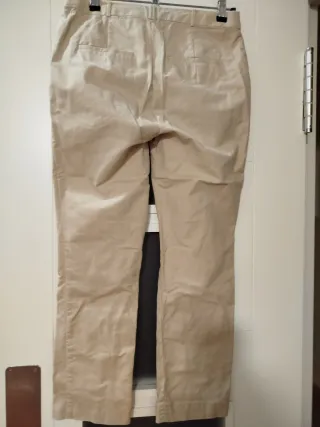 Pantalón Chino Zara Beige
