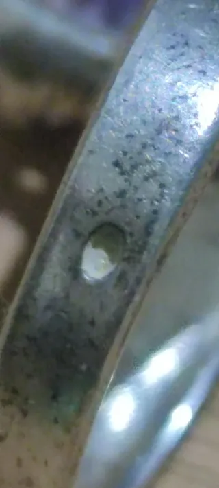 Anillo y pendientes plata con piedras moradas