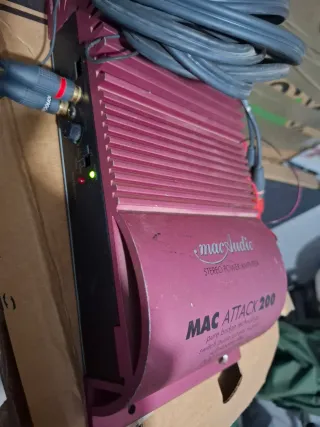 Etapa de potencia mac audio 200w 2 canales