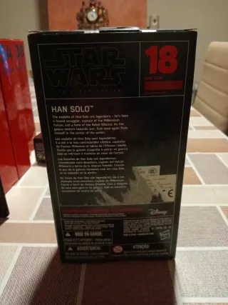 Star Wars Black Series Han Solo Figura 15cm