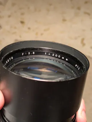 Objetivo SUN 200mm f2.8 M42
