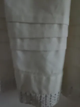 Enaguas blancas traje regional