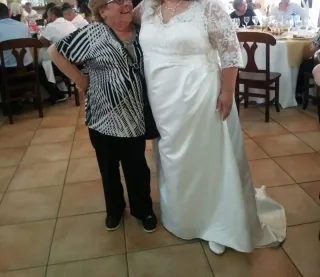Vestido de Novia Talla Grande Hecho a Medida