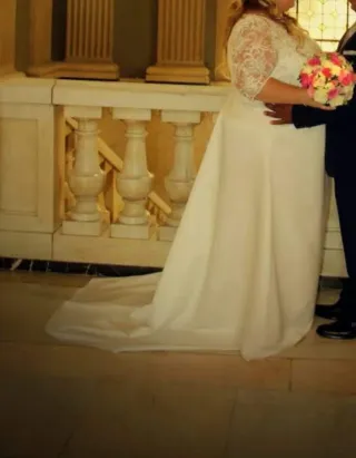 Vestido de Novia Talla Grande Hecho a Medida
