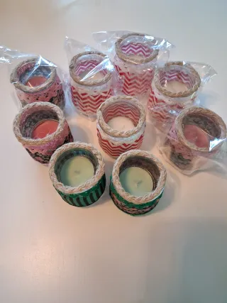 Candelabros hechos a mano