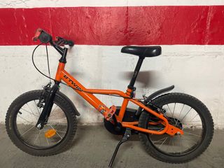 Bicicleta infantil naranja Btwin