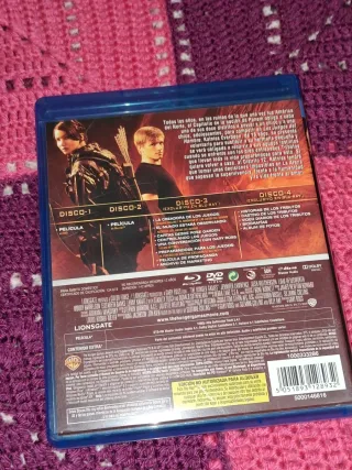 PACK BLU-RAY LOS JUEGOS DEL HAMBRE Y EN LLAMAS