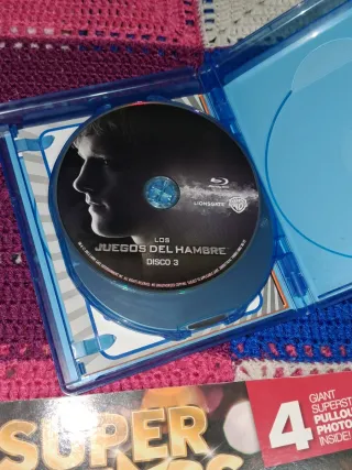 PACK BLU-RAY LOS JUEGOS DEL HAMBRE Y EN LLAMAS