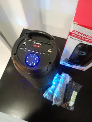 Altavoz Protone SHR130 Bluetooth Negro