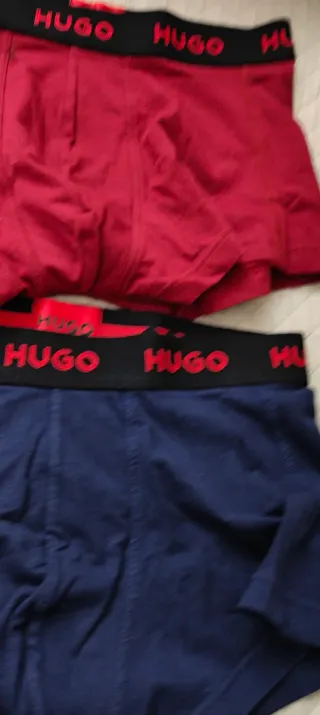 Pack 2 Boxer Hugo Boss Rojo y Azul t/S
