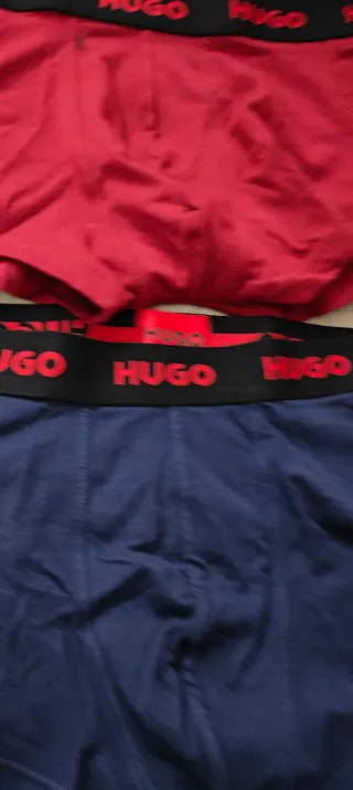 Pack 2 Boxer Hugo Boss Rojo y Azul t/S